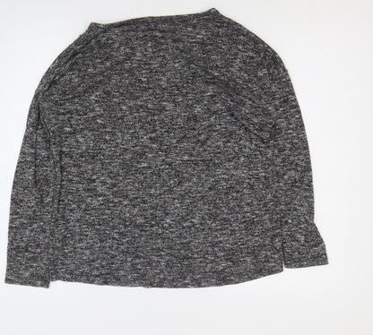 Womens UK Size 12 NEXT Grey Basic T-Shirt
