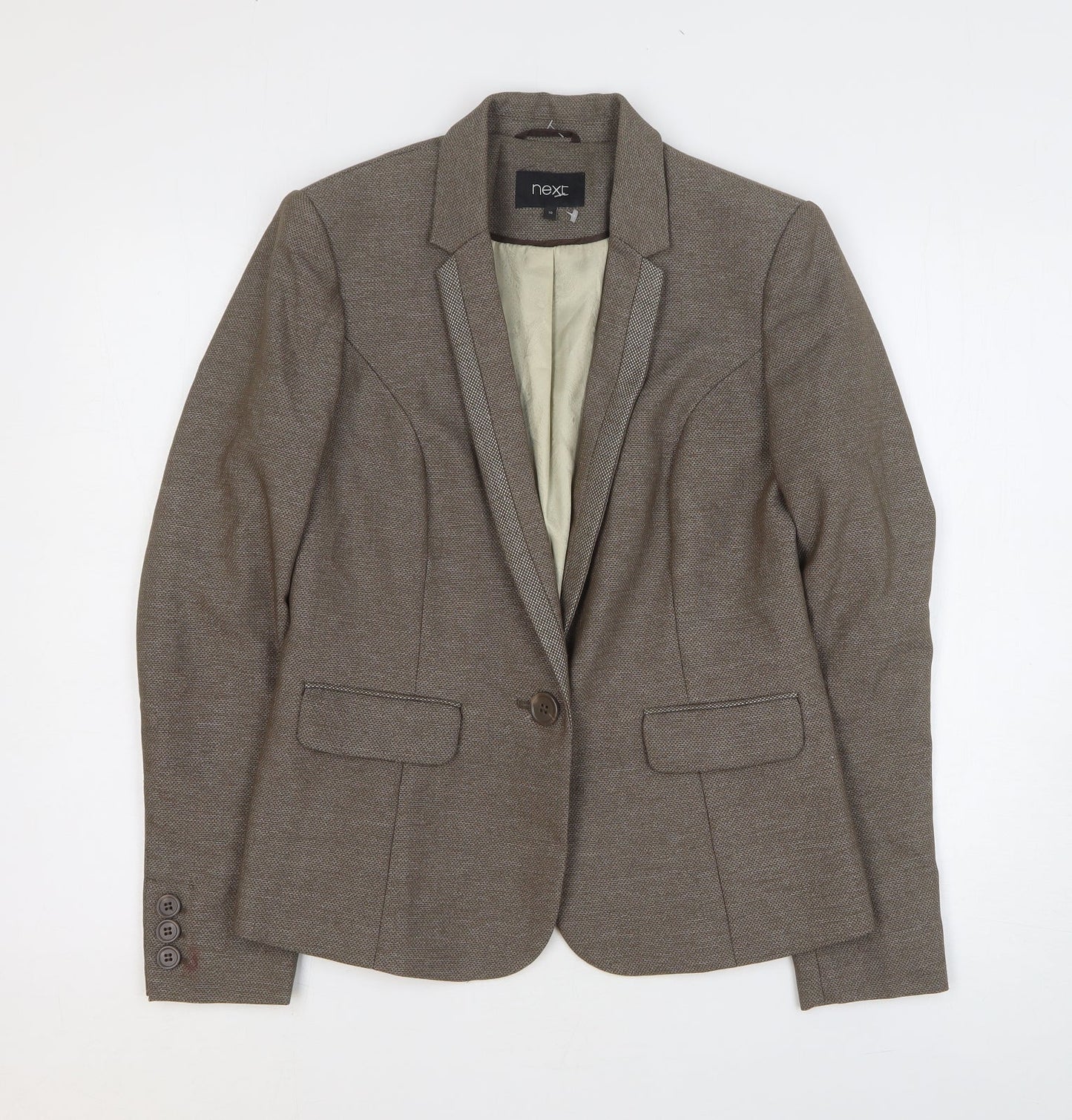 Womens UK Size 10 NEXT Brown Jacket