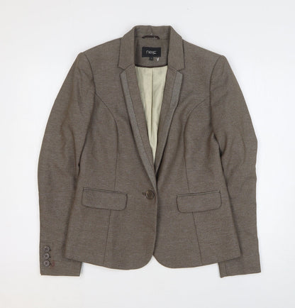 Womens UK Size 10 NEXT Brown Jacket