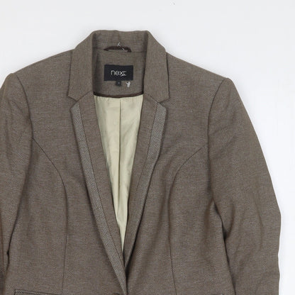 Womens UK Size 10 NEXT Brown Jacket