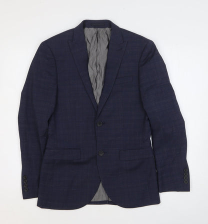 Mens UK Size 34 NEXT Regular Blue Suit Jacket