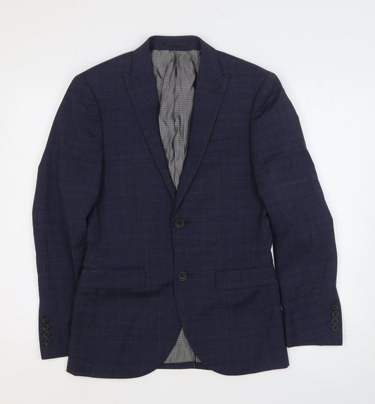 Mens UK Size 34 NEXT Regular Blue Suit Jacket