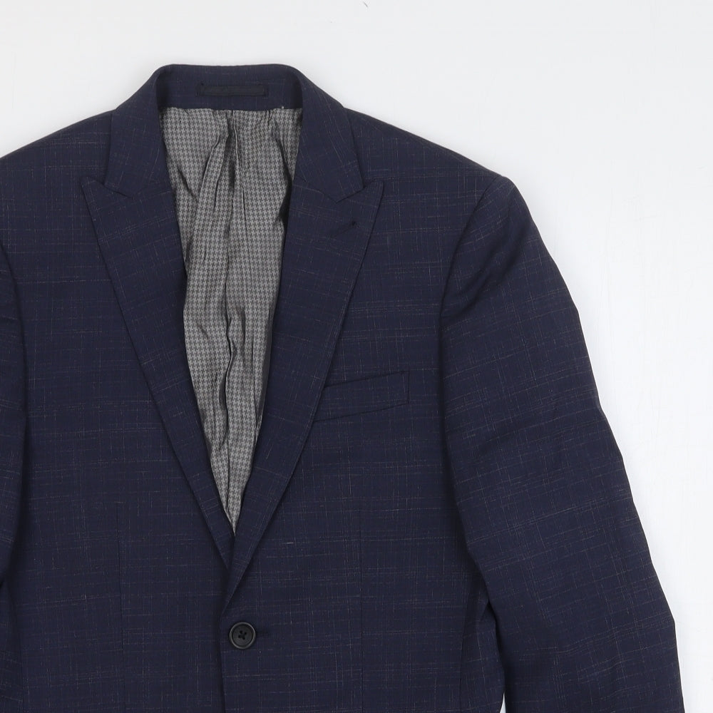 Mens UK Size 34 NEXT Regular Blue Suit Jacket