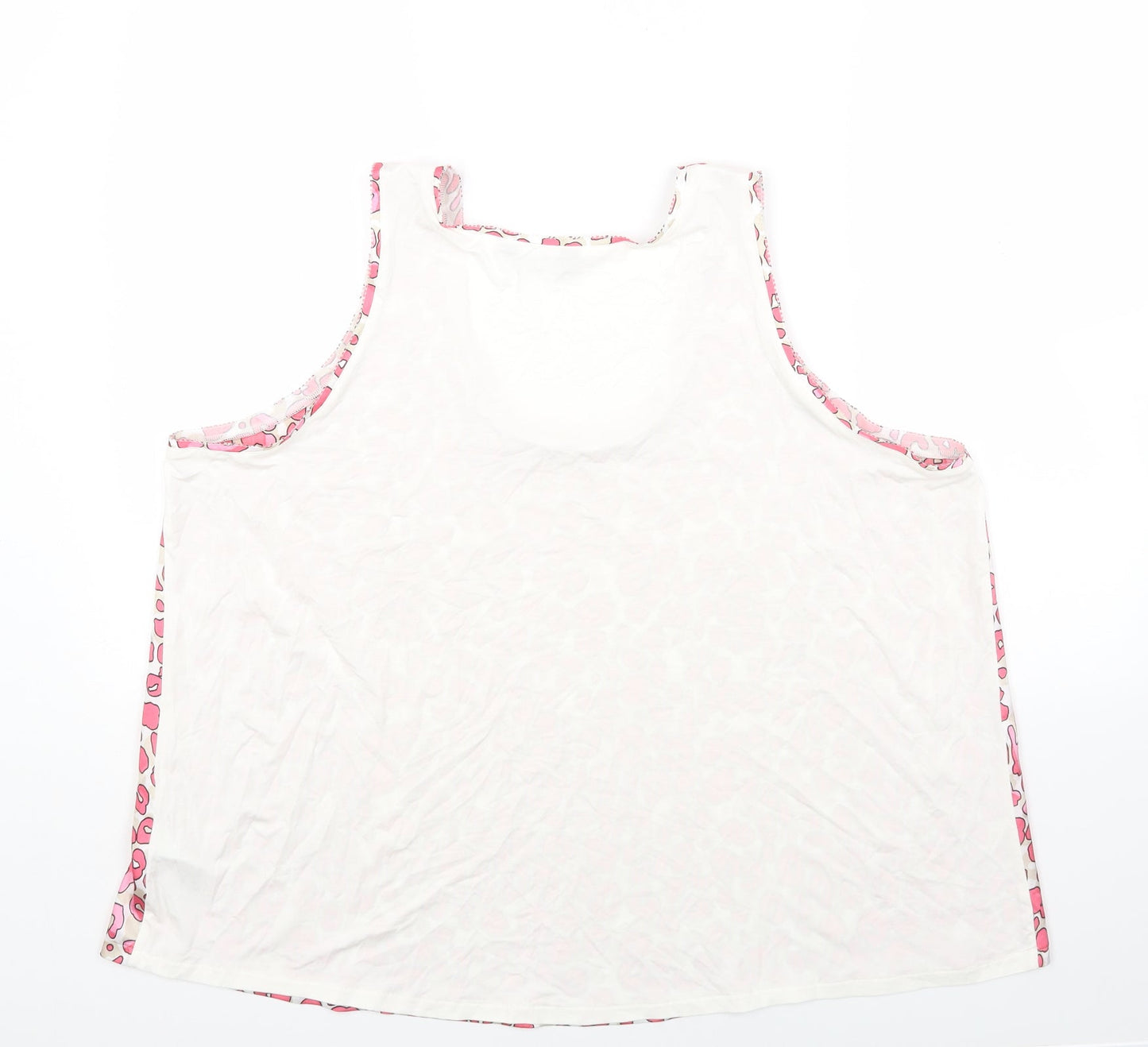 Womens UK Size 20 Marks and Spencer Pink Basic Tank