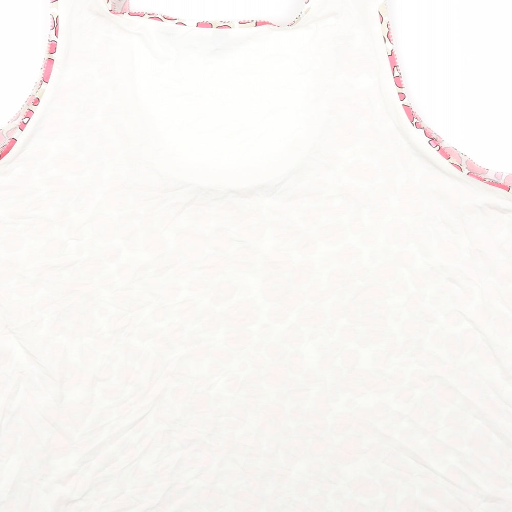 Womens UK Size 20 Marks and Spencer Pink Basic Tank