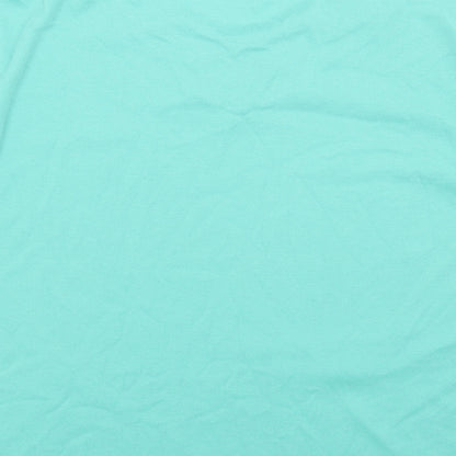 Womens UK Size XL Fay Louise Green Basic T-Shirt