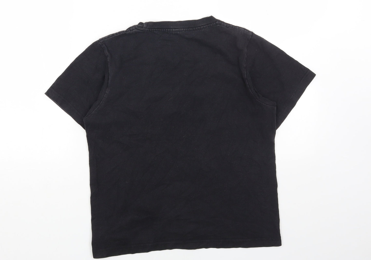 Womens UK Size S Preworn Grey Basic T-Shirt