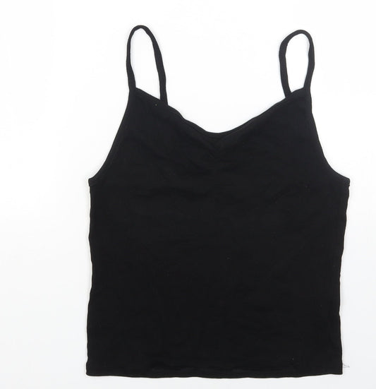 Womens UK Size L H&M Black Camisole Tank