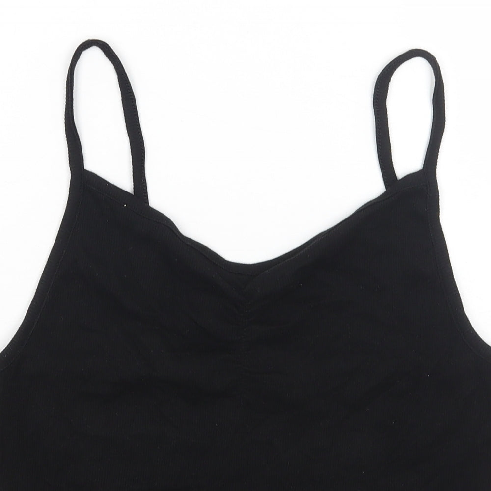 Womens UK Size L H&M Black Camisole Tank