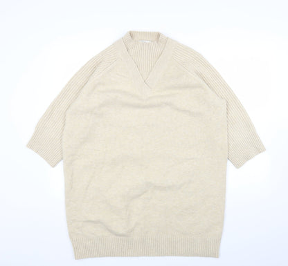 Womens UK Size XL NEXT Beige Pullover Jumper