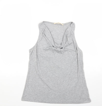 Womens UK Size 14 Label Lab Grey Basic Tank