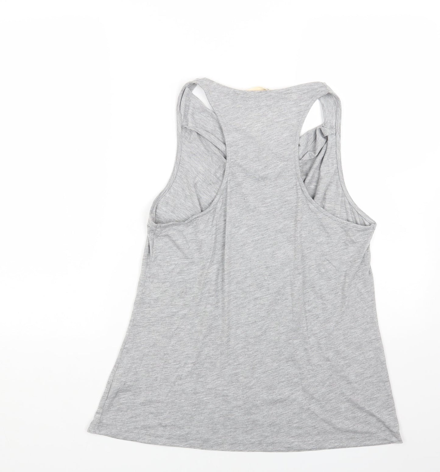 Womens UK Size 14 Label Lab Grey Basic Tank