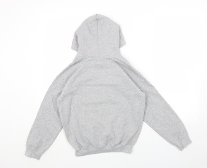 Preworn Womens Grey Cotton Pullover Hoodie Size M Pullover - Eat Sleep Dance Repeat