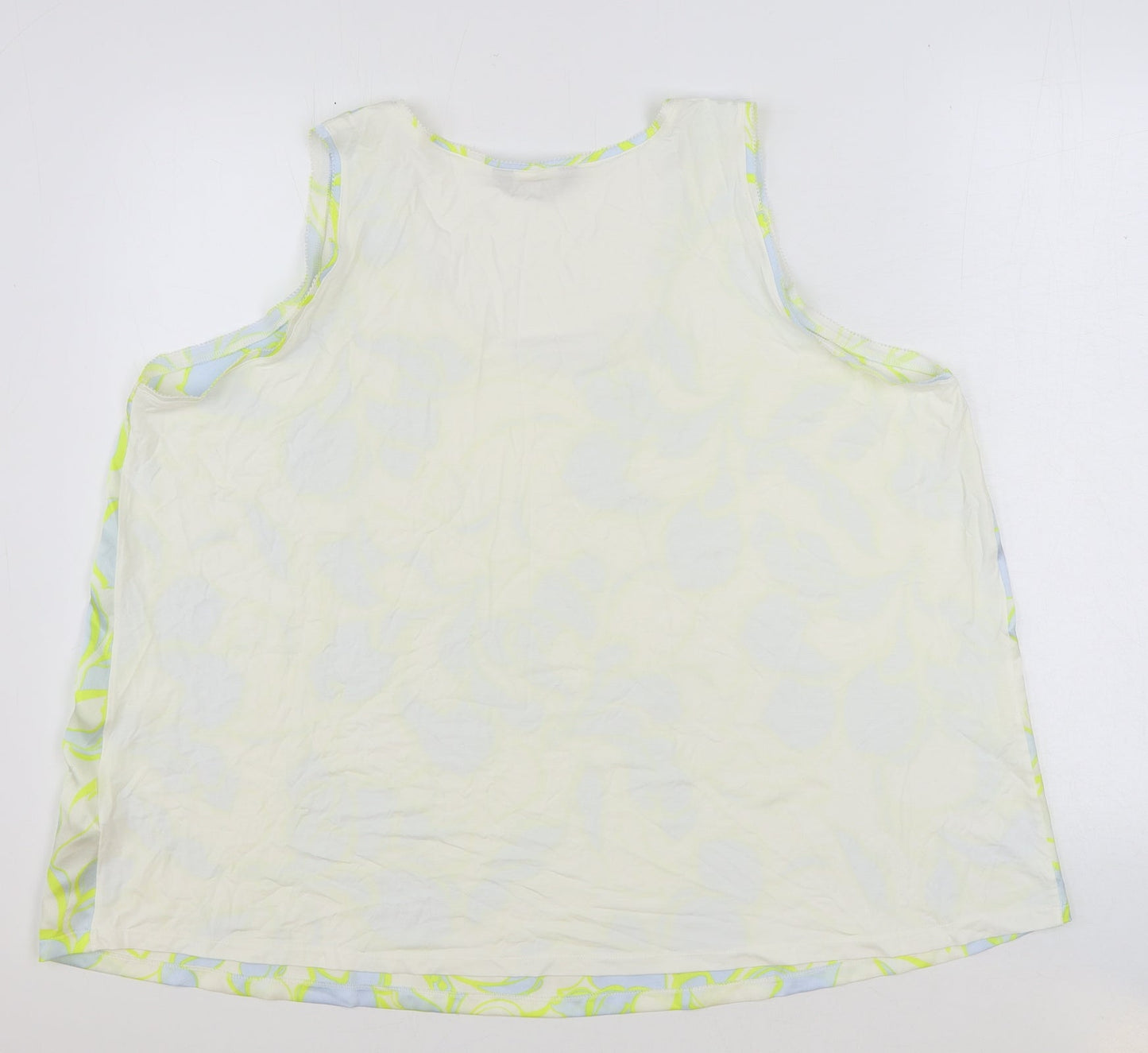 Womens UK Size 22 Marks and Spencer Multicoloured Basic Tank