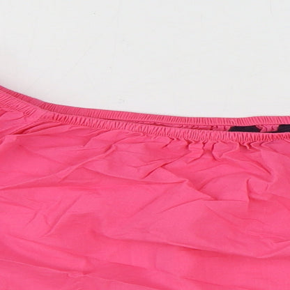 Womens UK Size 18 Marks and Spencer Pink Basic Blouse
