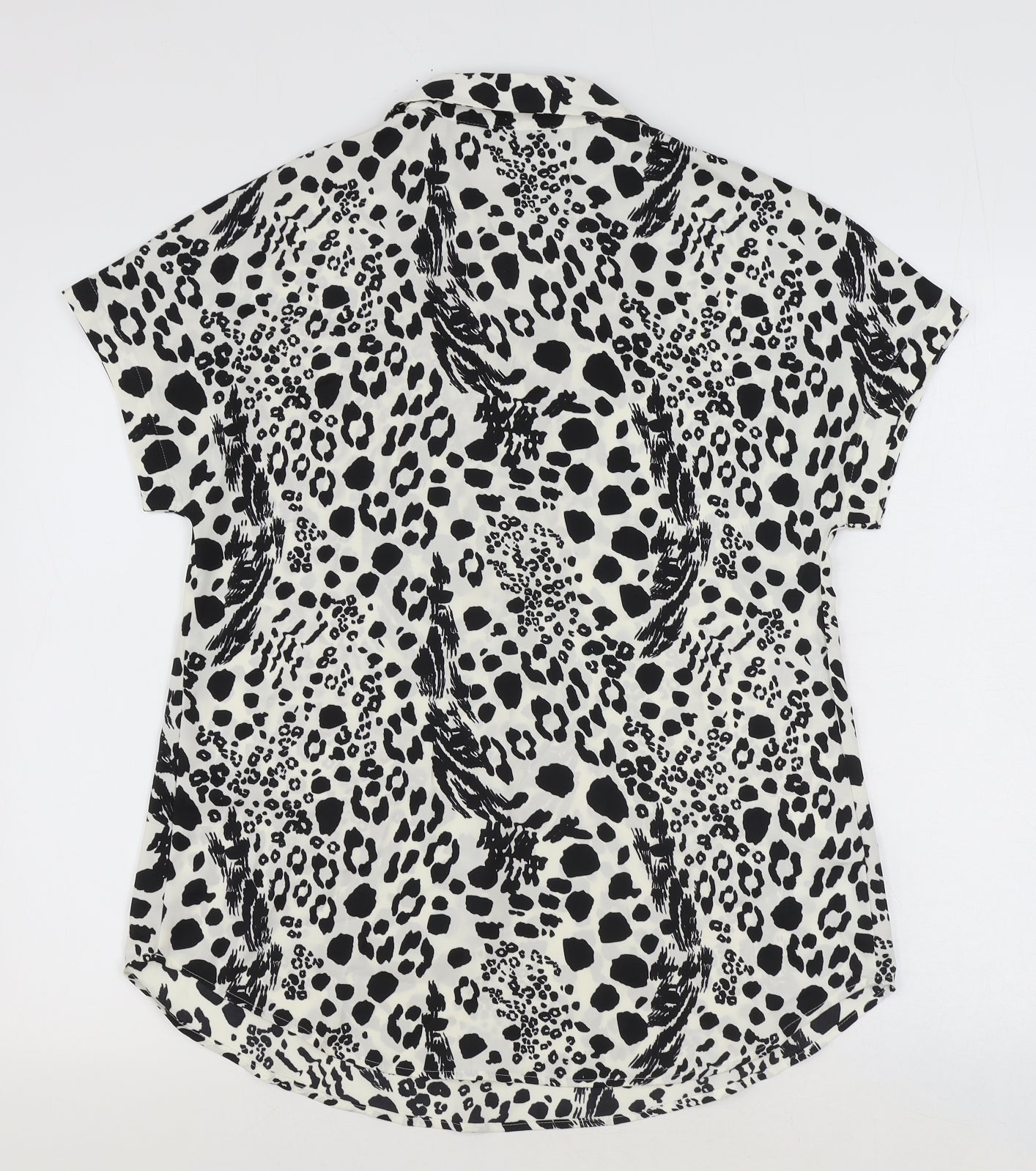 Womens UK Size 6 Marks and Spencer Ivory Basic Blouse