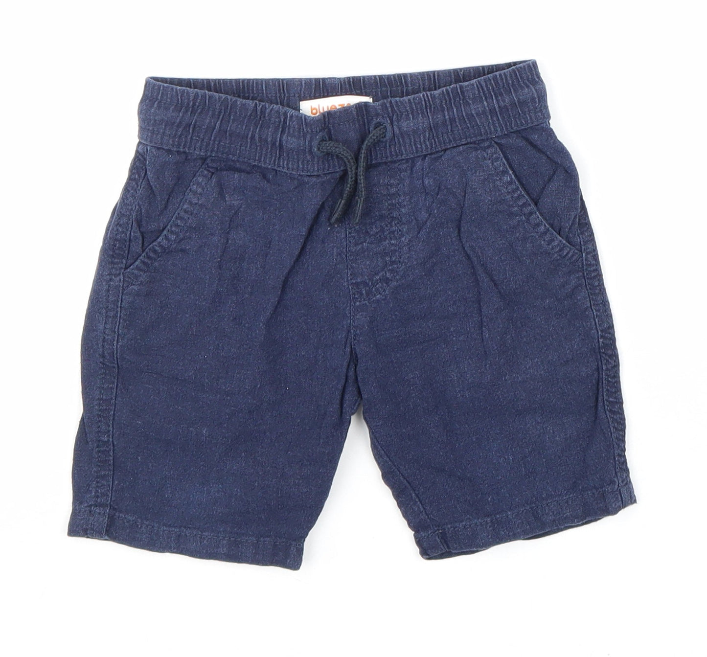 Debenhams Boys Blue Viscose Cropped Trousers Size 18-24 Months