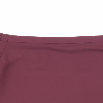 Womens UK Size 8 New Look Red Basic Blouse