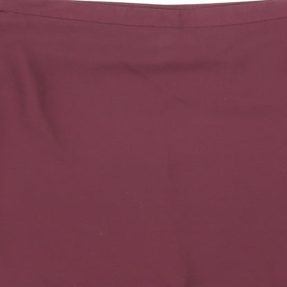 Womens UK Size 8 New Look Red Basic Blouse