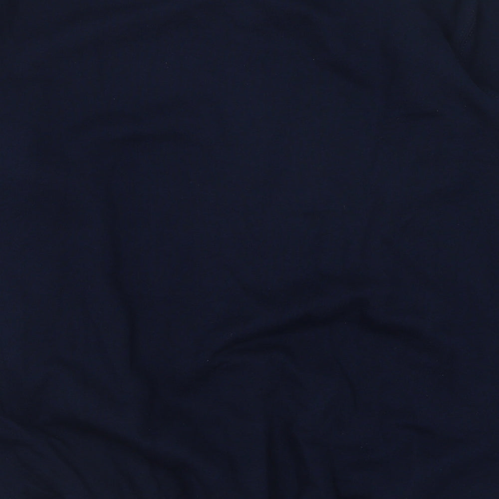 Fruit of the Loom Boys Blue Cotton Pullover Sweatshirt Size 14-15 Years Pullover