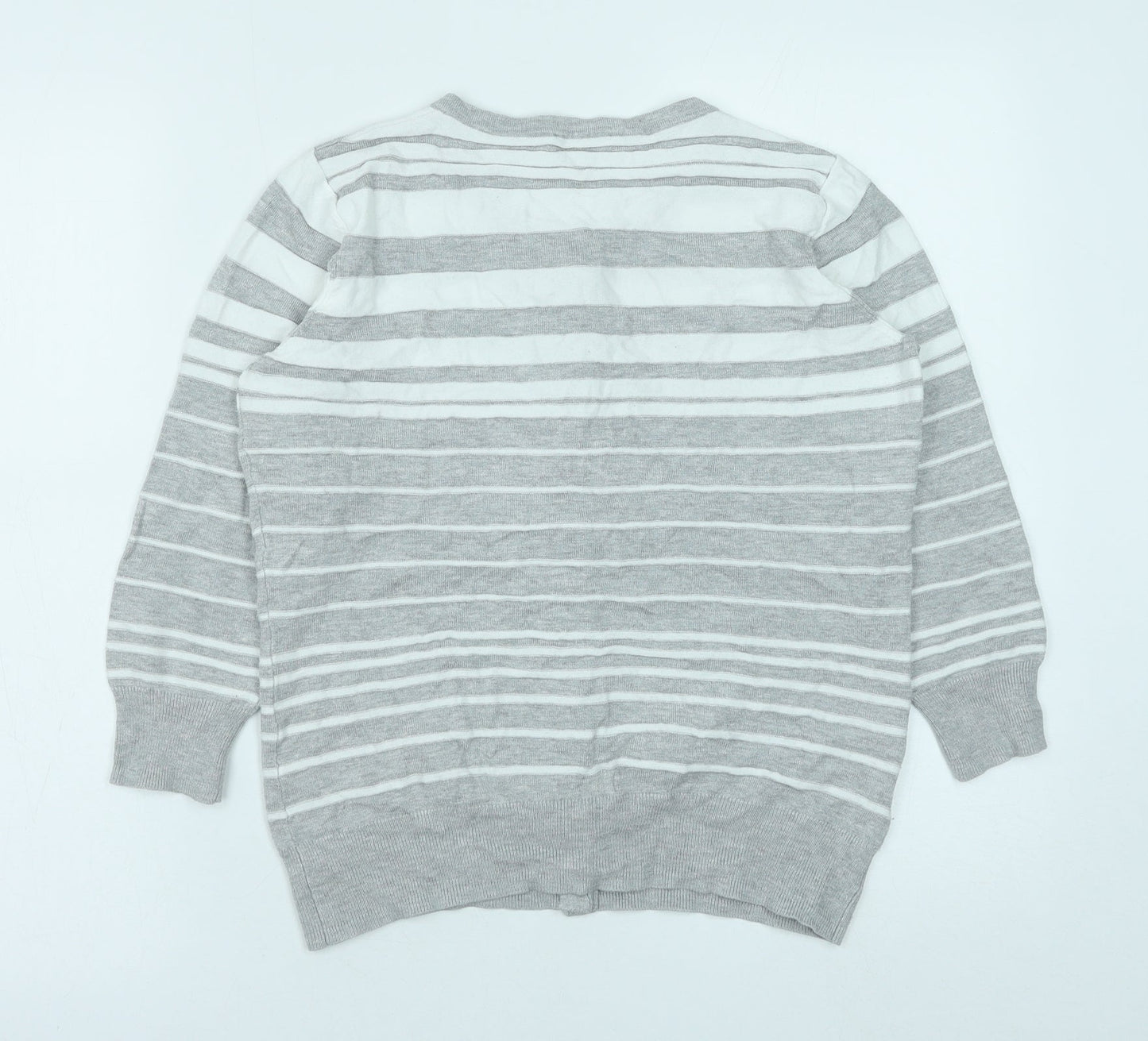 Womens UK Size S CC Grey Cardigan Jumper