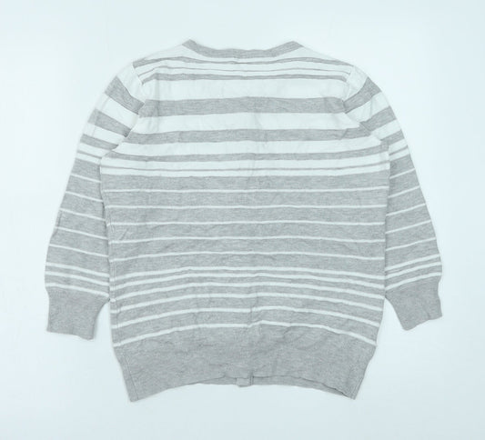 Womens UK Size S CC Grey Cardigan Jumper