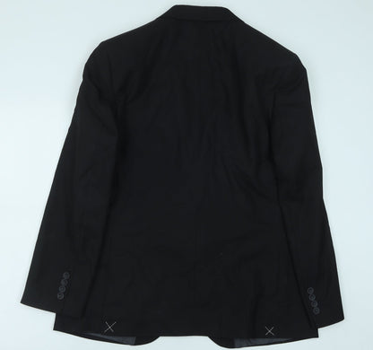 Mens UK Size 42 Marks and Spencer Regular Black Suit Jacket