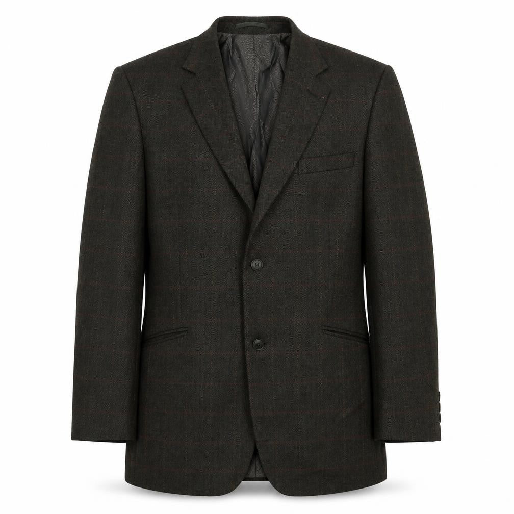 Mens UK Size 42 Preworn Regular Green Suit Jacket