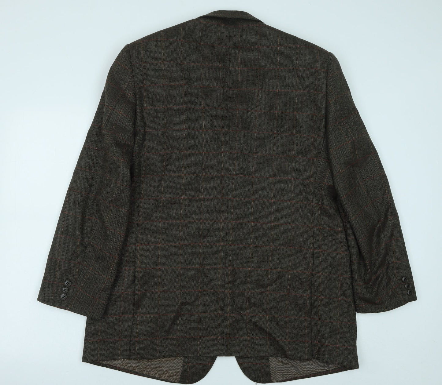 Mens UK Size 42 Preworn Regular Green Suit Jacket