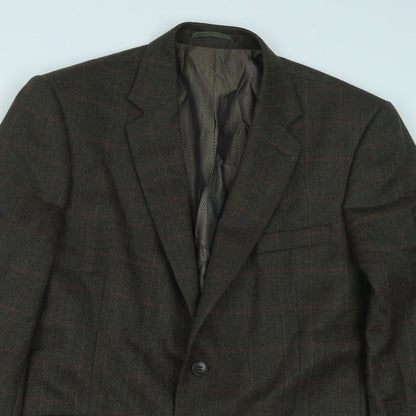 Mens UK Size 42 Preworn Regular Green Suit Jacket