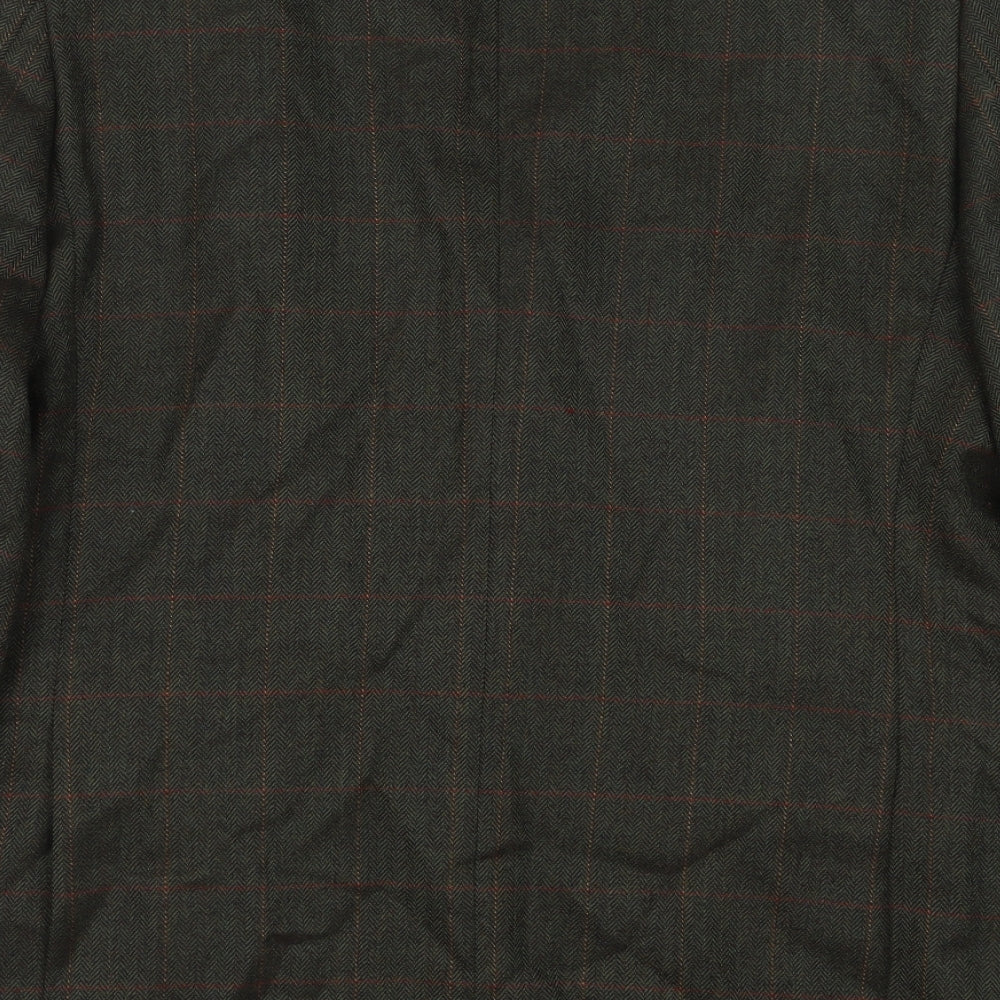 Mens UK Size 42 Preworn Regular Green Suit Jacket