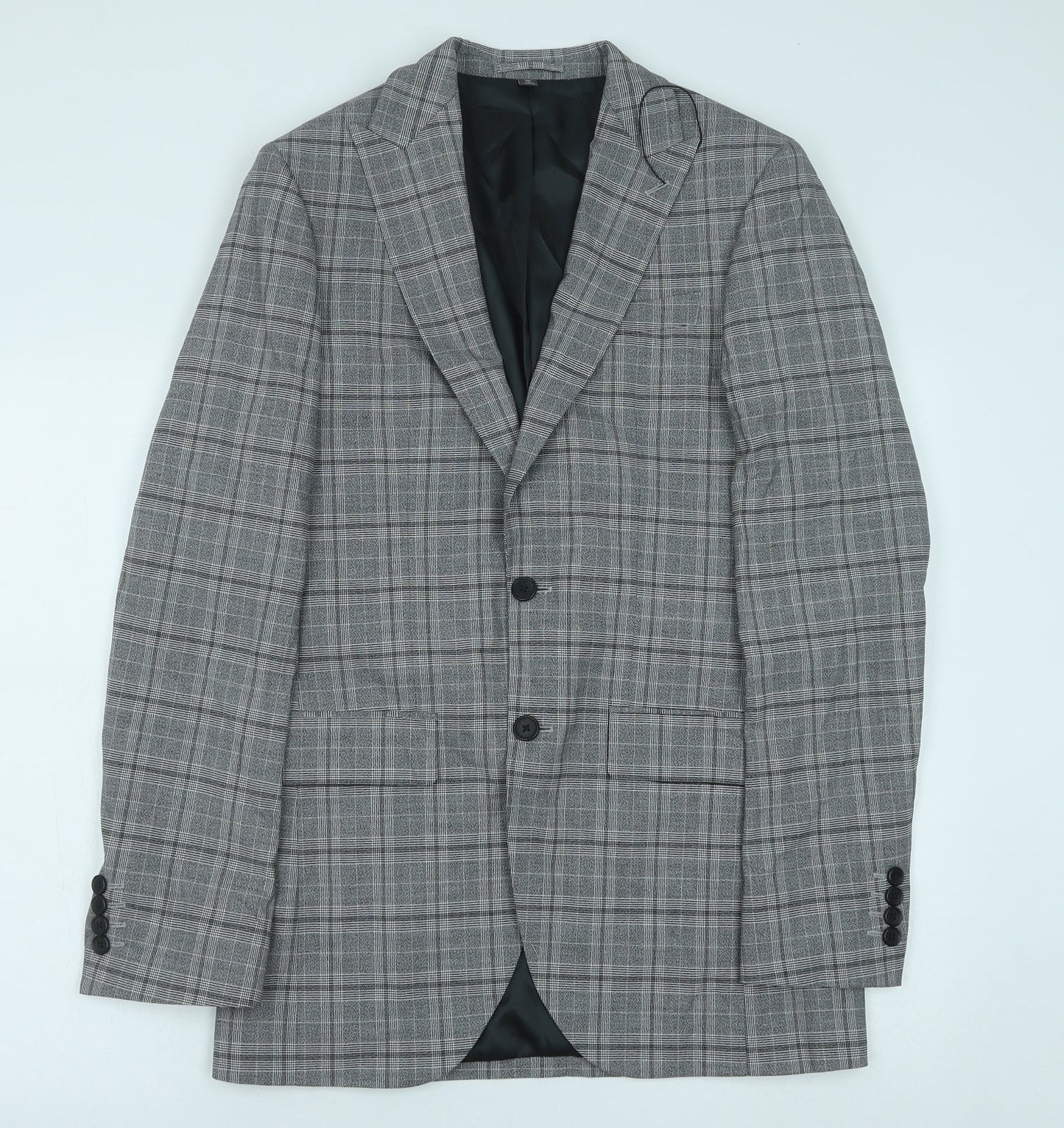 Mens UK Size 36 Marks and Spencer Regular Grey Suit Jacket