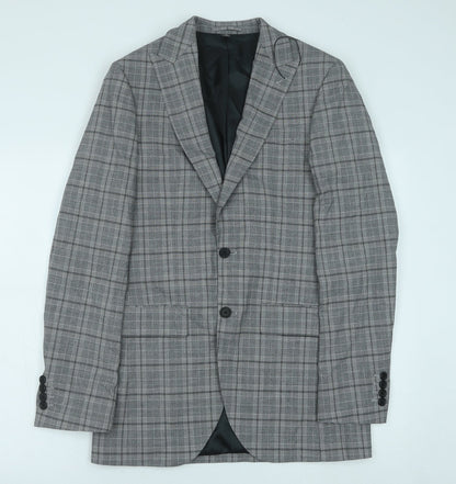 Mens UK Size 36 Marks and Spencer Regular Grey Suit Jacket