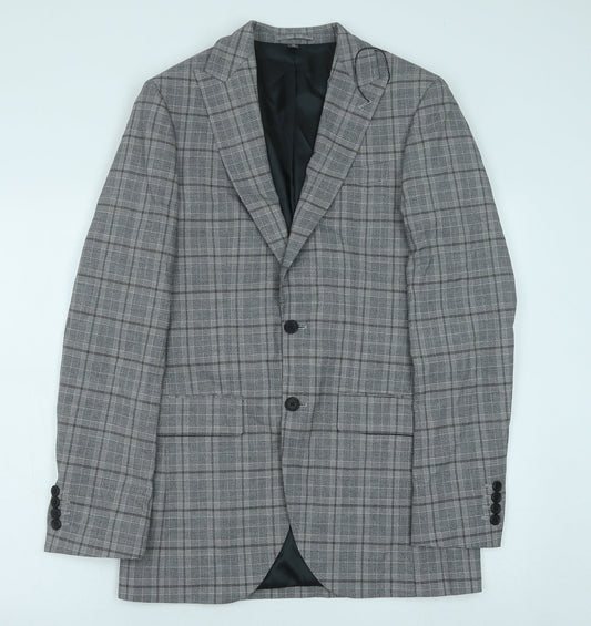 Mens UK Size 36 Marks and Spencer Regular Grey Suit Jacket