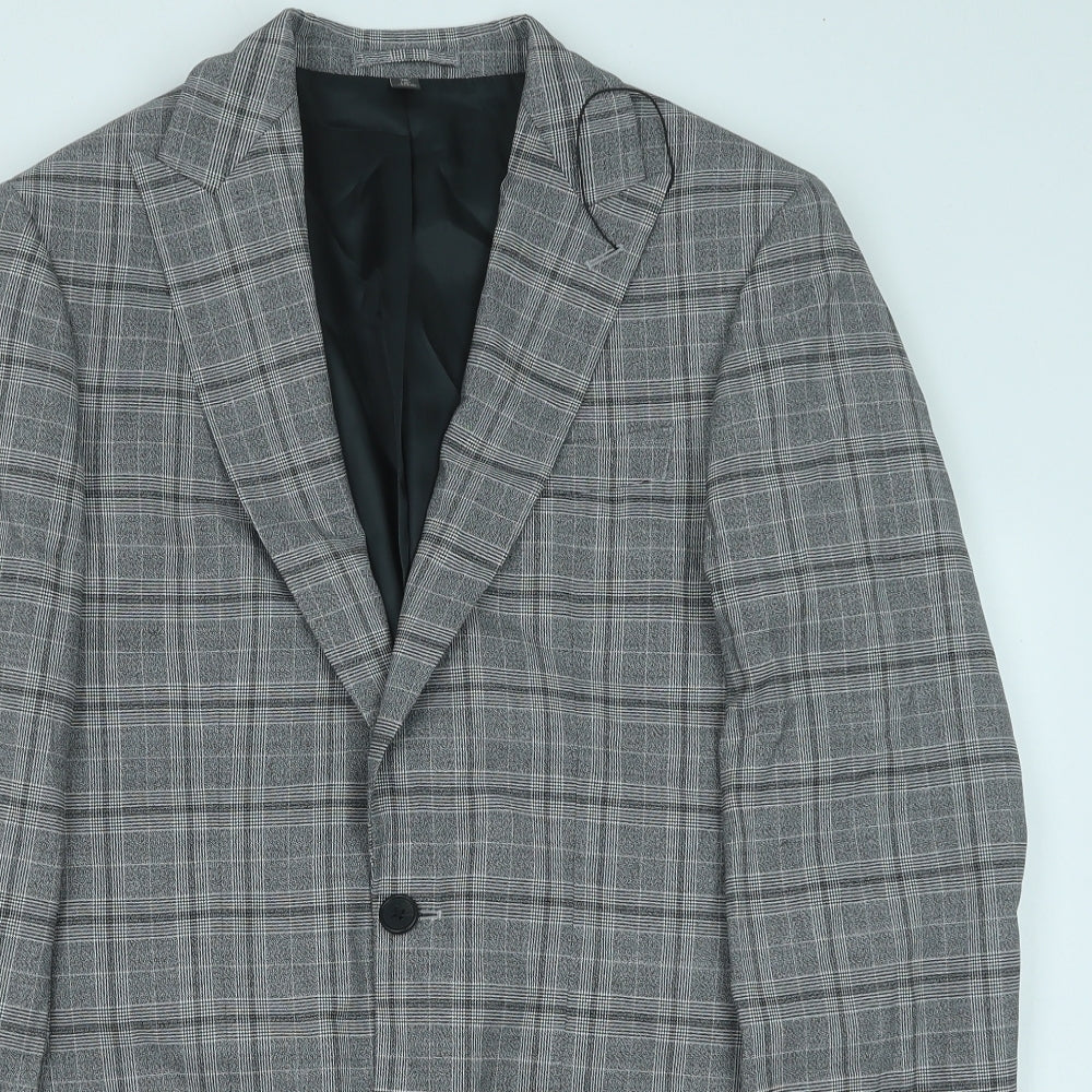 Mens UK Size 36 Marks and Spencer Regular Grey Suit Jacket