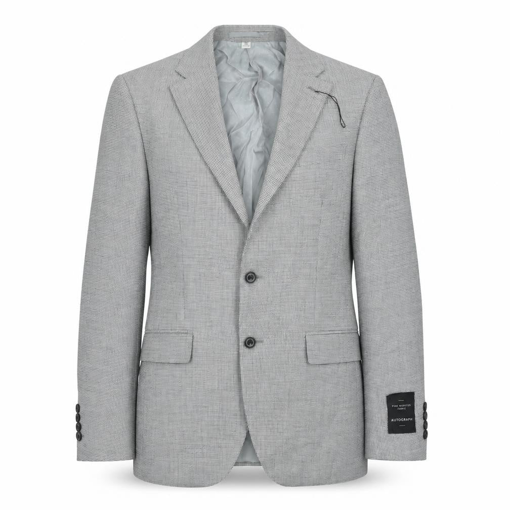 Mens UK Size 36 Marks and Spencer Regular Grey Suit Jacket
