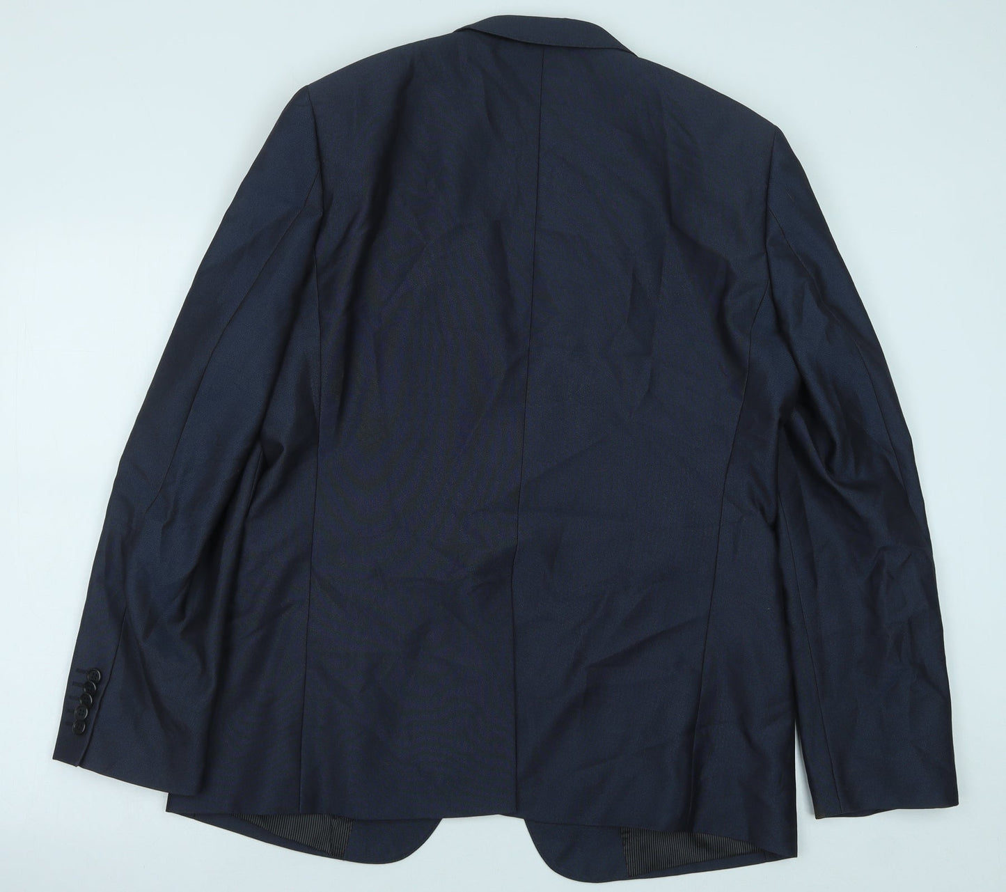 Mens UK Size 42 Preworn Regular Blue Suit Jacket