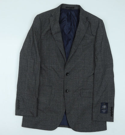 Mens UK Size 38 Marks and Spencer Regular Grey Suit Jacket