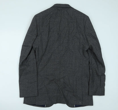 Mens UK Size 38 Marks and Spencer Regular Grey Suit Jacket