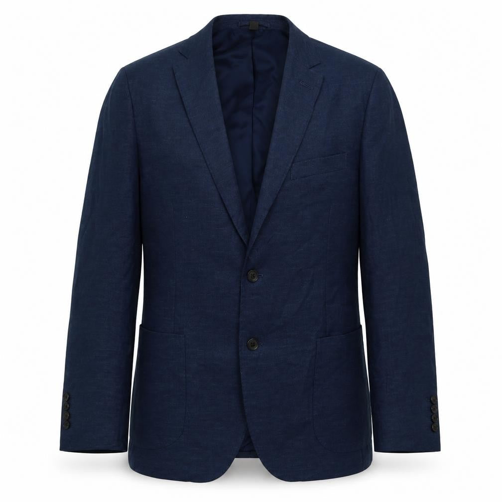 Mens UK Size 42 Marks and Spencer Regular Blue Suit Jacket