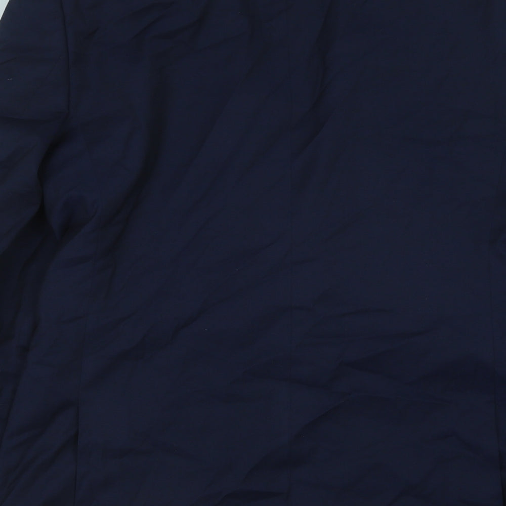 Mens UK Size 40 Preworn Regular Blue Suit Jacket