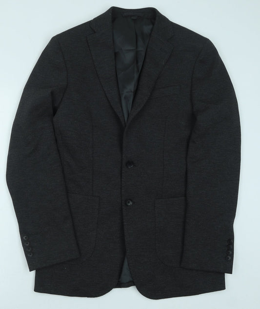 Mens UK Size 38 Marks and Spencer Regular Grey Suit Jacket