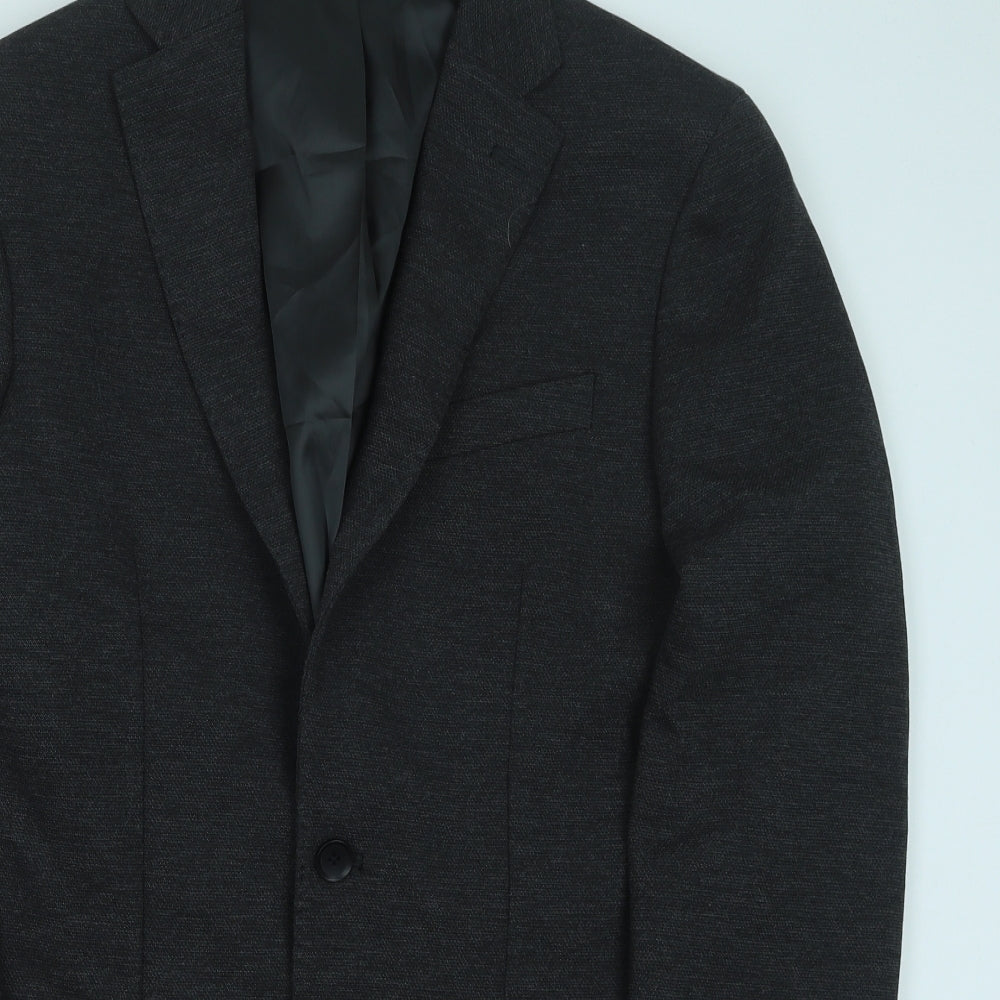 Mens UK Size 38 Marks and Spencer Regular Grey Suit Jacket