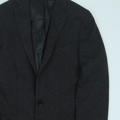 Mens UK Size 38 Marks and Spencer Regular Grey Suit Jacket