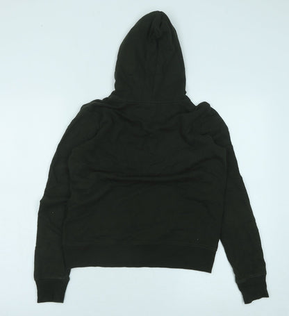 H&M Boys Green Cotton Pullover Hoodie Size S Pullover