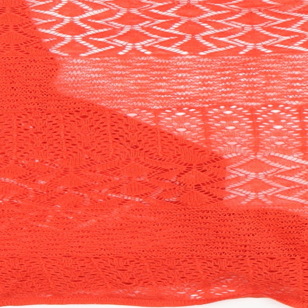 Womens UK Size 14 Monsoon Red Cardigan Jumper