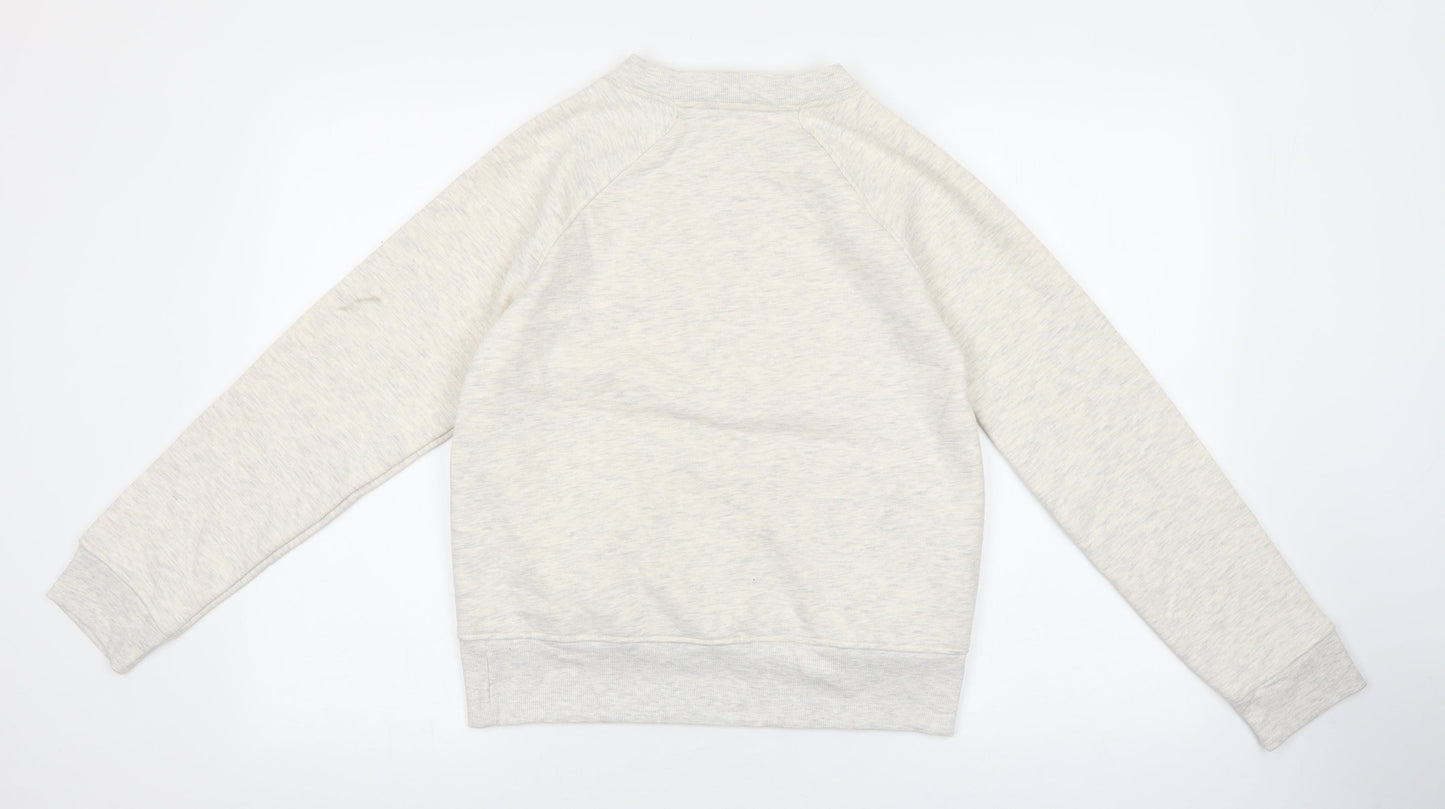 Womens UK Size 8 Marks and Spencer Grey Pullover Sweatshirt