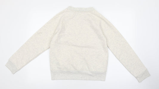Womens UK Size 8 Marks and Spencer Grey Pullover Sweatshirt