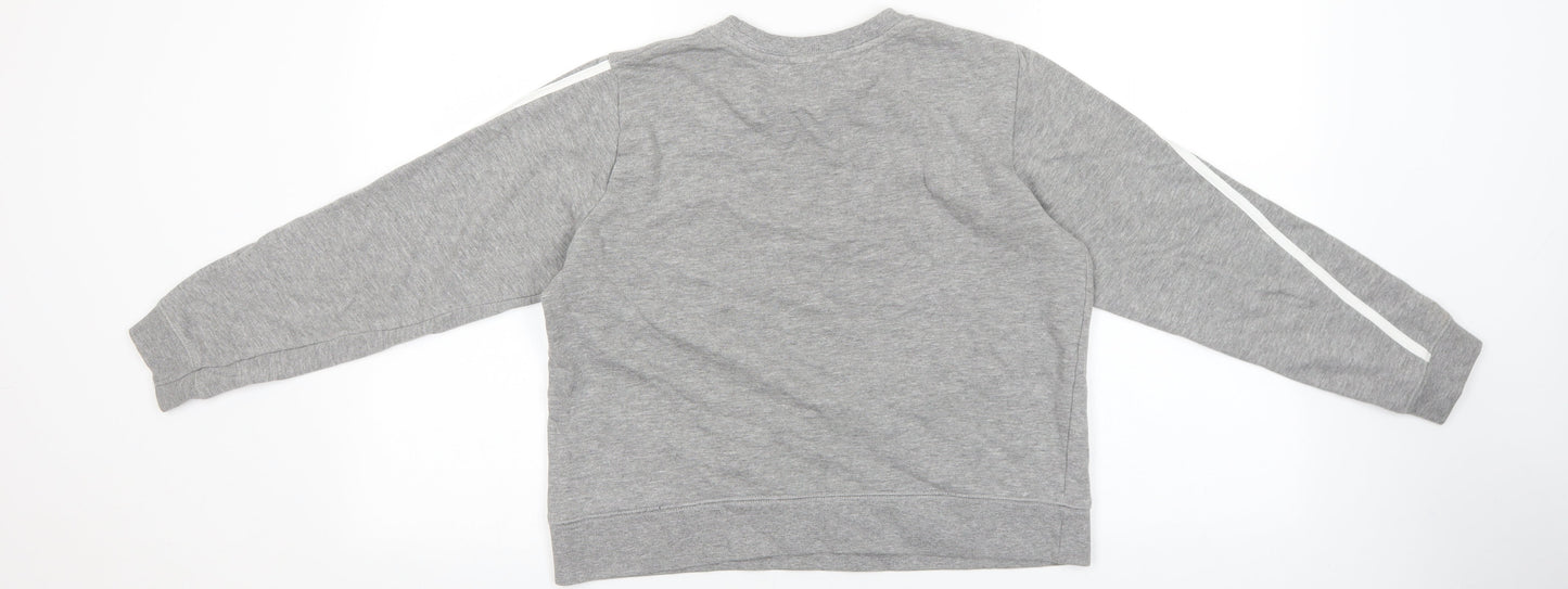 Womens UK Size 8 ASOS Grey Pullover Hoodie