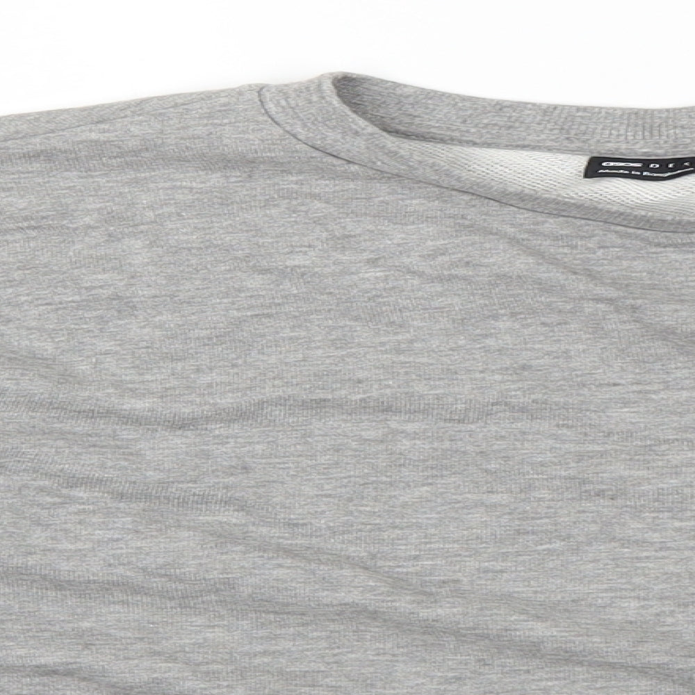 Womens UK Size 8 ASOS Grey Pullover Hoodie